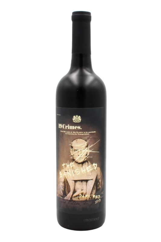 19 CRIMES THE BANISHED  DARK RED BLEND -750ML