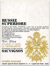 Russiz Superiore Collio Sauvignon Blanc