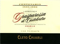 Cleto Chiarli Lambrusco Di Grasparossa Di Cas