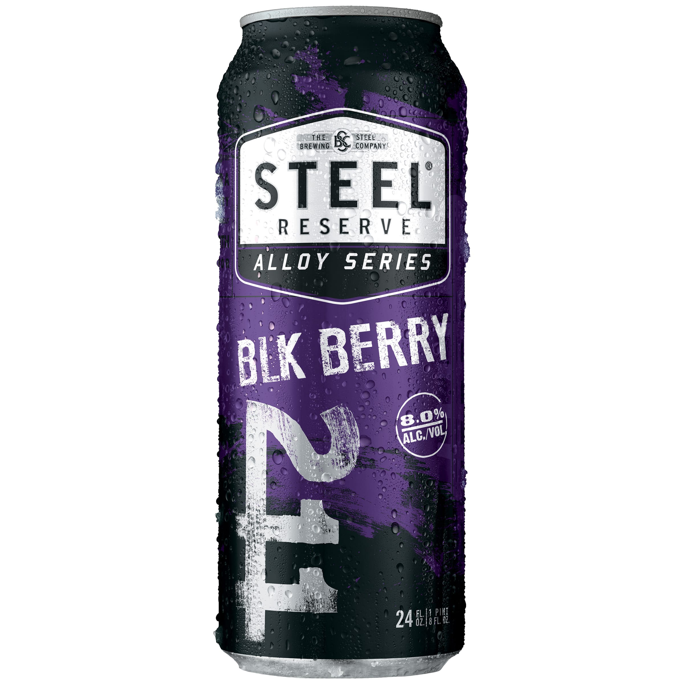 STEEL RESERVE SPIKED BLACKBERRY - 24OZ CAN