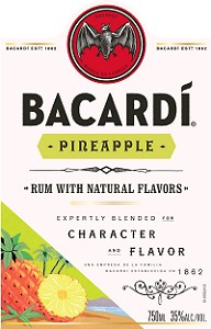Bacardi Rum Pineapple Fusion -375ml