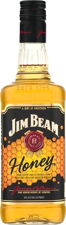 JIM BEAM HONEY  HONEY LIQUOR BOURBON -50ml