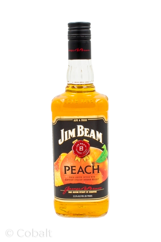 JIM BEAM PEACH BOURBON WHISKEY -750ML