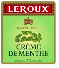 Leroux Liqueur Creme De Menthe Green 60@