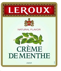 Leroux Liqueur Creme De Menthe White 60@