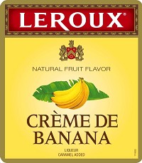Leroux Liqueur Creme De Banana 56@