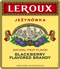 Leroux Brandy  Blackberry Brandy -375ml