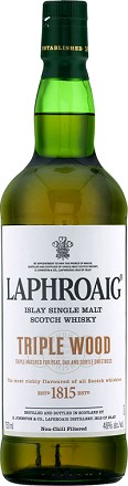 Laphroaig Scotch Single Malt Triple Wood