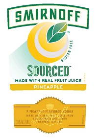 Smirnoff Sourced Vodka Pineapple