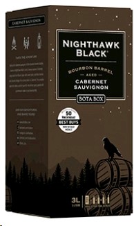 BOTA BOX NIGHTHAWK BLACK BOURBON BARREL AGED CAB SAUV 3L