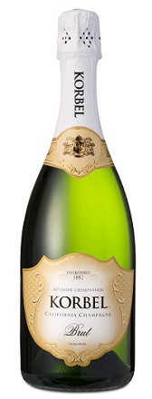 KORBEL  BRUT CHAMPAGNE -187ML