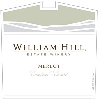 WILLIAM HILL  C. COAST MERLOT-750ML