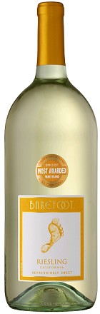 BAREFOOT  RIESLING 187ML - 4PK