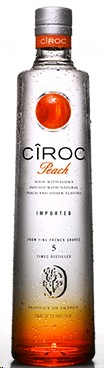 CIROC  PEACH VODKA-750ML