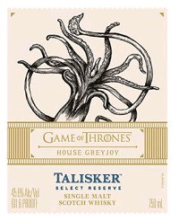 Talisker Select Rsv Game Of Thrones House Of Greyjoy Single Malt Scotch Whiskey 750ml