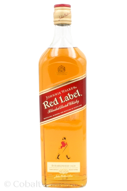 JOHNNIE WALKER  SCOTCH RED LABEL-1.0L