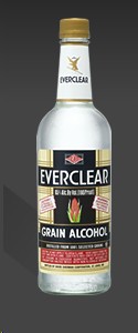 Everclear Grain Alcohol 151@