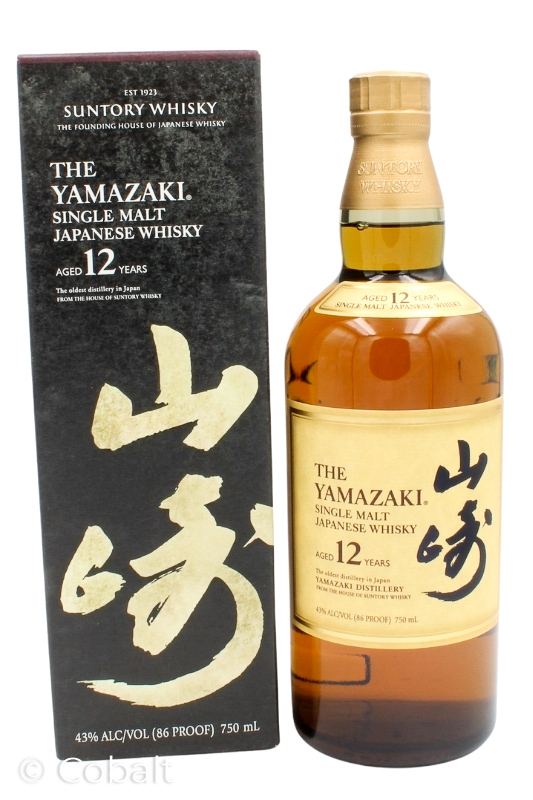 The Yamazaki  Japanese Whisky 12Yr -750ml