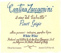 ZACCAGNINI PINOT GRIGIO