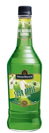 Hiram Walker Schnapps Sour Apple