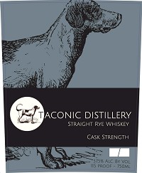 Taconic Distillery Rye Whiskey Cask Strength