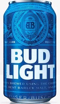 BUD LIGHT LAGER 40 OZ BTL-40 OZ