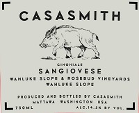 Casa Smith Sangiovese Cinghiale