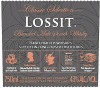 Lost Distillery Scotch Lossit Classic Selecti