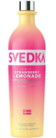 SVEDKA STRAWBERRY LEMON 1.75L