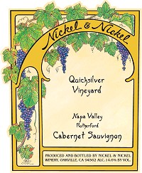 Nickel & Nickel Cabernet Sauvignon Quicksilve