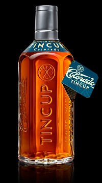 TIN CUP AMERICAN  WHISKY-1.75L