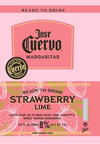 JOSE CUERVO MARGARITAS STRAWBERRY LIME BTL 200ML