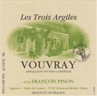 Francois Pinon Vouvray Les Trois Argiles
