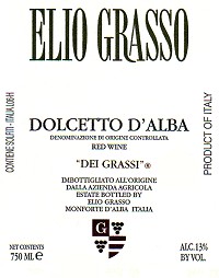 Elio Grasso Dolcetto D'Alba Dei Grassi