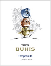 Tres Buhis Tempranillo