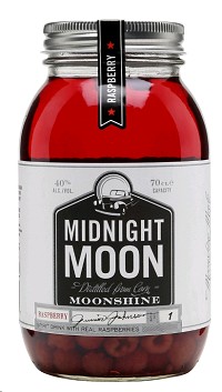 MIDNIGHT MOON  RASPBERRY MOONSHINE  -750ML