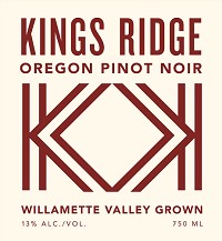 Kings Ridge Oregon Pinot Noir-750ml