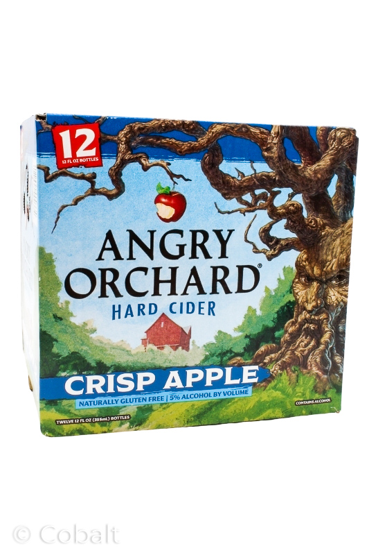ANGRY ORCHARD CRISP APPLE HARD CIDER-12pk BTL